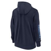 UNC Jordan Brand Team Issue Full Zip Club Hoodie